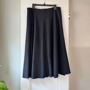 Talbots A-Line Black Women's Skirt